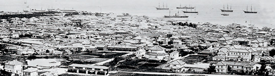 明治20年代の神戸港