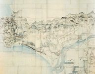江戸時代の和歌山下津港（東京大学総合図書館 蔵）