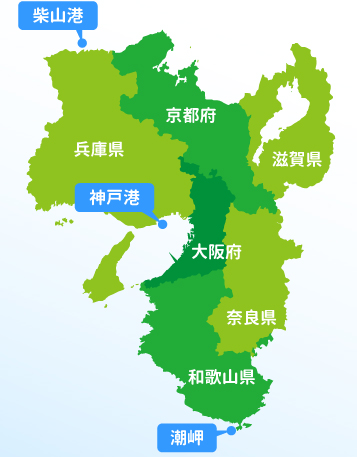 管内波浪観測点図