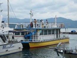会場へは海からＧＯ！