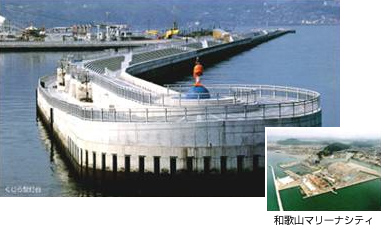 親水性防波堤